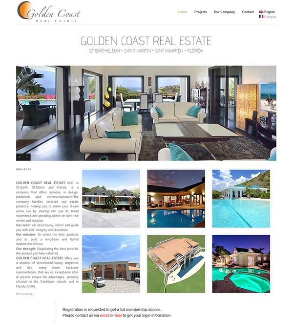 Golden Coast Real Estate - Saint Barth